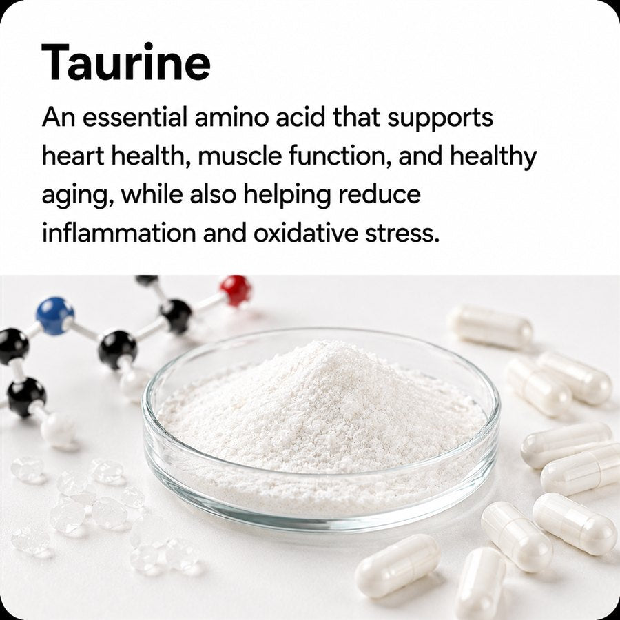 Taurine — heart health support