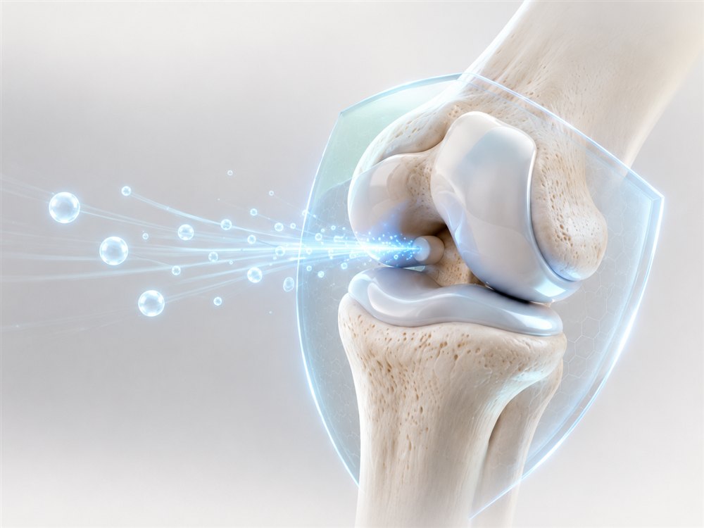 Undenatured type II collagen supporting joint cartilage